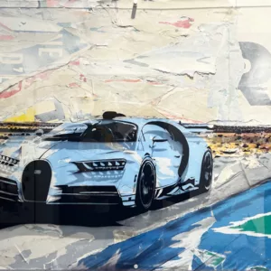 Tableau de Florent Touchot, Bugatti Chiron