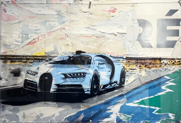 Tableau de Florent Touchot, Bugatti Chiron